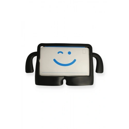 Durukar®   iPad Pro 13 (2024) Karakter Tablet Silikon - Siyah