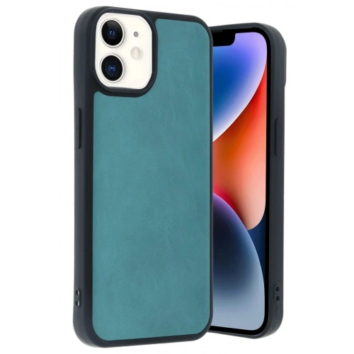 Durukar®  iPhone 11 Kılıf Aras Deri Kapak - Açık Yeşil