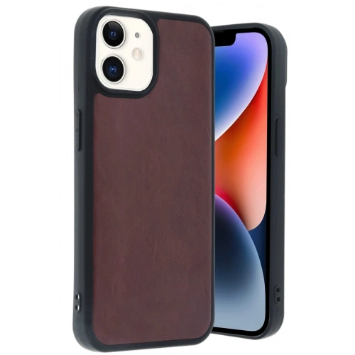 Durukar®  iPhone 11 Kılıf Aras Deri Kapak - Bordo