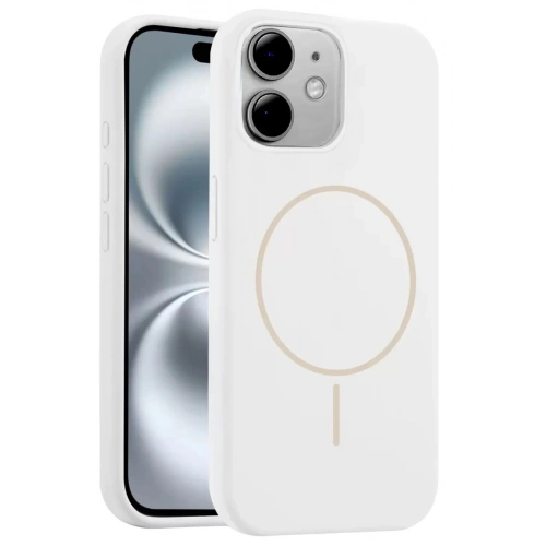 Durukar®   iPhone 11 Kılıf Jully Magsafe Kapak - Beyaz