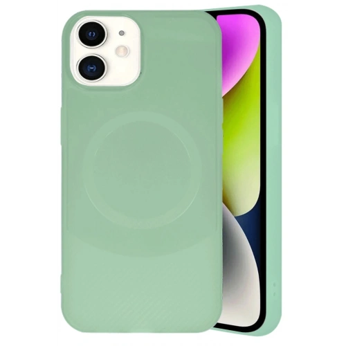 Durukar®  iPhone 11 Kılıf Maya Karbon Kapak - Su Yeşili