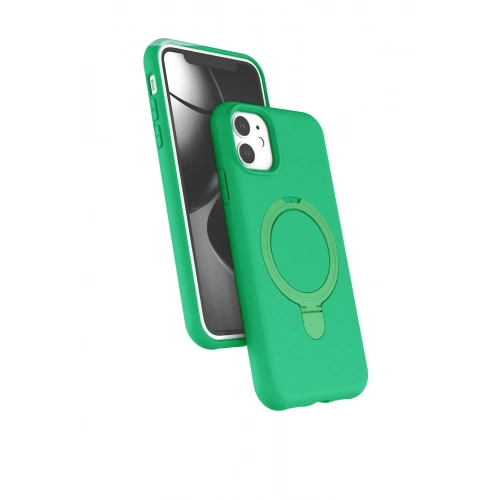 Durukar®   iPhone 11 Regal Magsafe Standlı Kapak - Yeşil