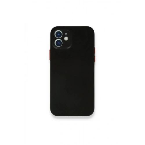 Durukar®  iPhone 12 Mini Kılıf PP Ultra İnce Kapak - Siyah
