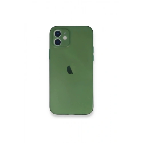 Durukar®  iPhone 12 Mini Kılıf PP Ultra İnce Kapak - Yeşil