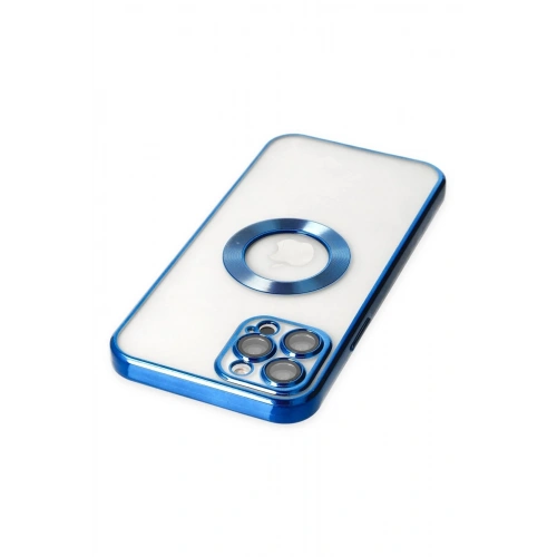 Durukar®  iPhone 12 Pro Kılıf Slot Silikon - Mavi