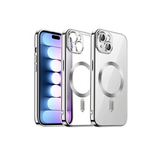 Durukar®  iPhone 13 Kılıf Kross Magneticsafe Kapak - Titan Gri