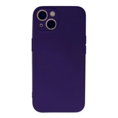 Durukar®  iPhone 13 Mini Kılıf Nano içi Kadife Silikon - Mor