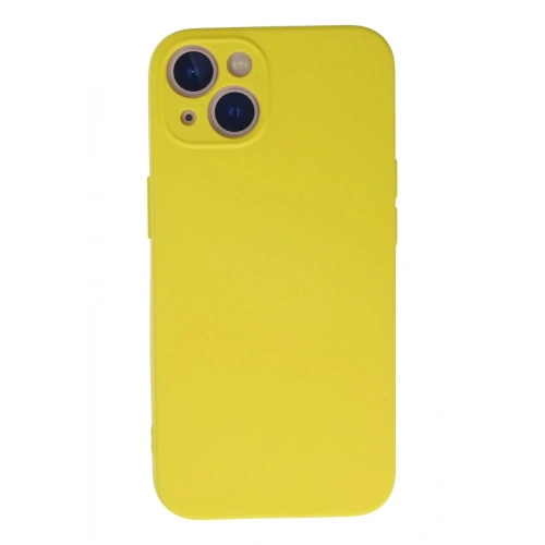 Durukar®  iPhone 13 Mini Kılıf Nano içi Kadife Silikon - Sarı