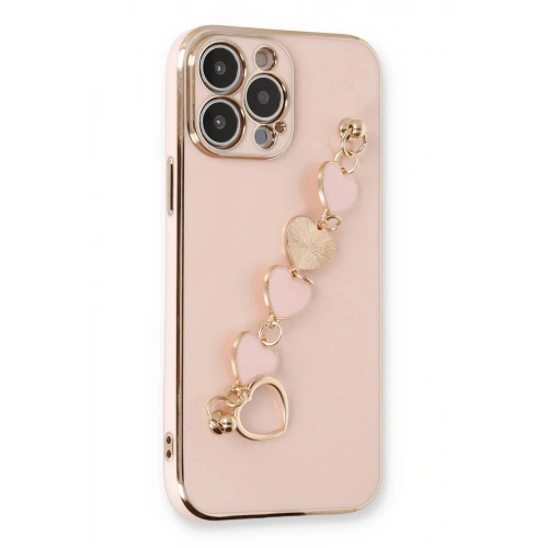 Durukar®  iPhone 13 Pro Kılıf Esila Silikon - Pudra