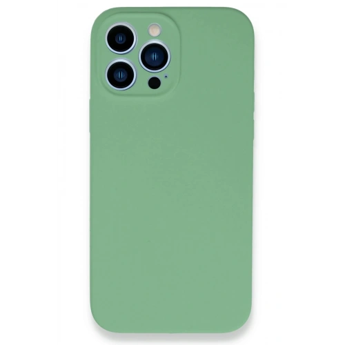 Durukar®  iPhone 13 Pro Kılıf Lansman Legant Silikon - Yeşil