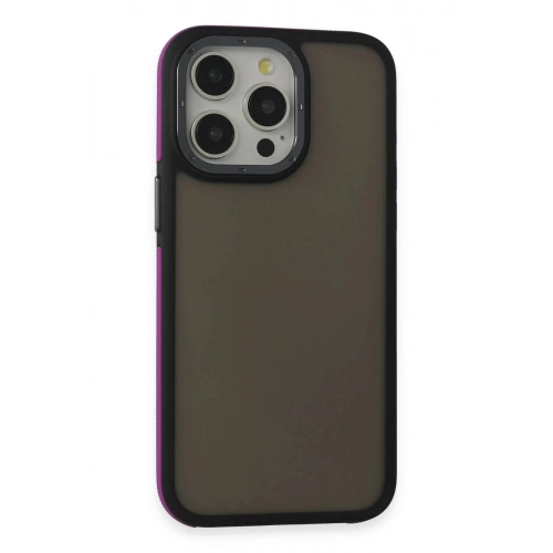 Durukar®  iPhone 13 Pro Max Harvel Kapak - Derin Mor