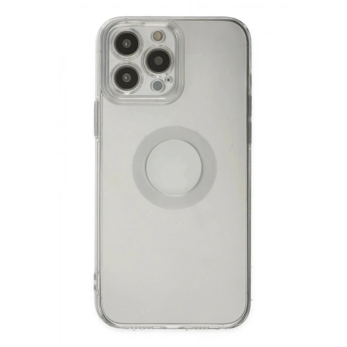 Durukar®  iPhone 13 Pro Max Kılıf Santa Lens Silikon - Şeffaf