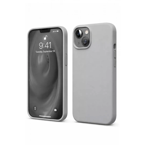 Durukar®   iPhone 14 Kılıf First Silikon - Gri