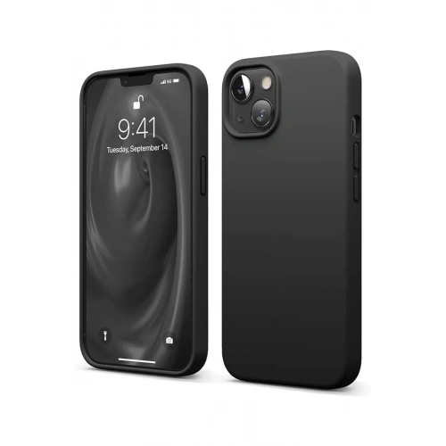 Durukar®  iPhone 14 Kılıf First Silikon - Siyah