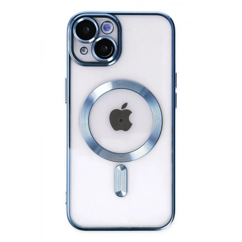 Durukar®   iPhone 14 Plus Kılıf Kross Magneticsafe Kapak - Sierra Blue