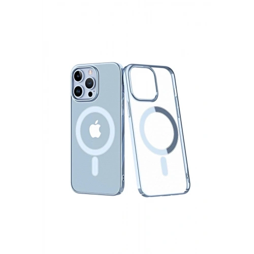 Durukar®  iPhone 14 Pro Kılıf Element Magneticsafe Sert Kapak - Sierra Blue