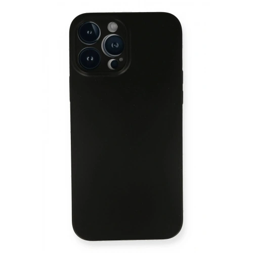 Durukar®  iPhone 14 Pro Kılıf PP Ultra İnce Kapak - Siyah