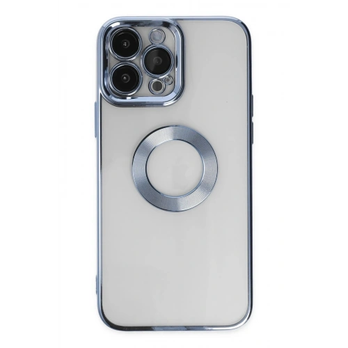 Durukar®  iPhone 14 Pro Max Kılıf Slot Silikon - Sierra Blue