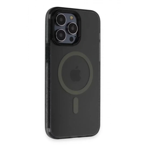 Durukar®   iPhone 14 Pro Max Kılıf Tigra Magsafe Kapak - Siyah