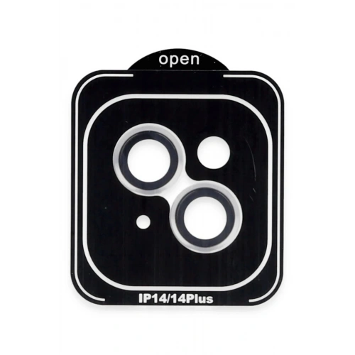 Durukar®  iPhone 14 PVD Metal Kamera Lens - Gümüş