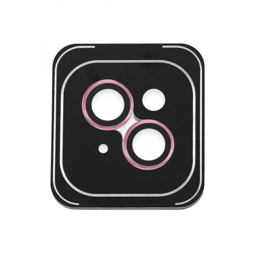 Durukar®  iPhone 14 PVD Metal Kamera Lens - Pembe