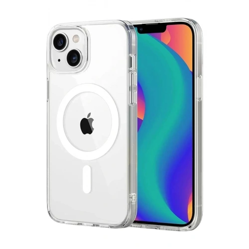 Durukar®   iPhone 15 Combo Sert Şeffaf Magsafe Kapak - Şeffaf