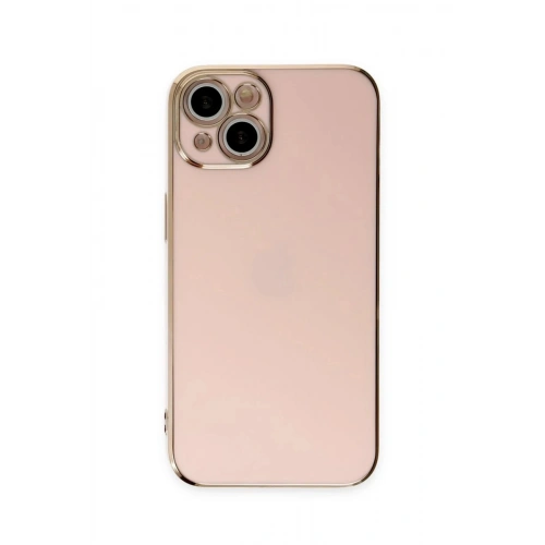 Durukar®  iPhone 15 Kılıf Volet Silikon - Pembe