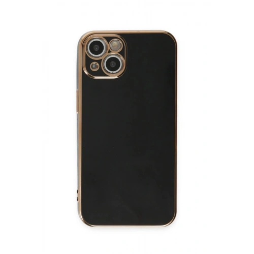 Durukar®  iPhone 15 Kılıf Volet Silikon - Siyah