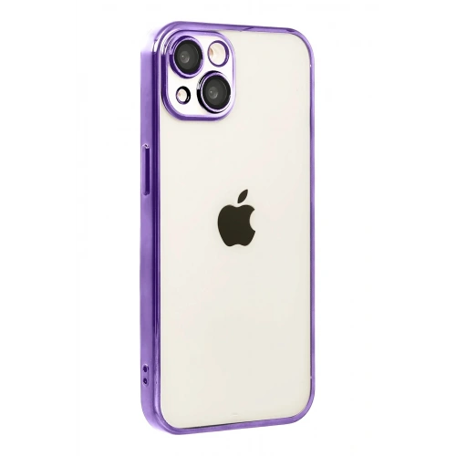 Durukar®   iPhone 15  Lensli Silikon - Mor