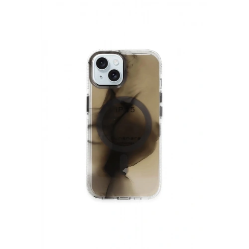 Durukar®  iPhone 15 Phantom Magsafe Kapak - Siyah