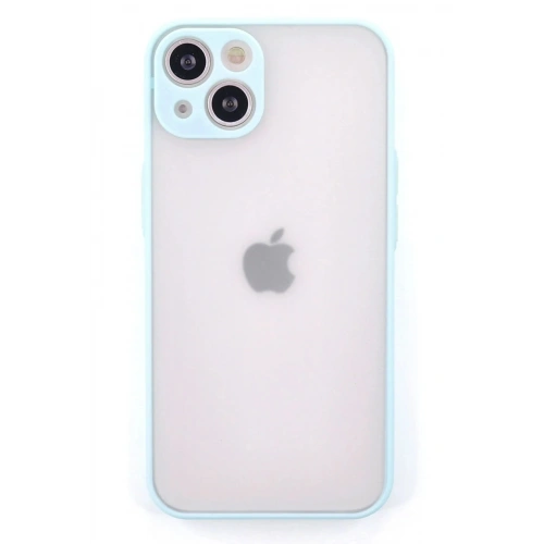 Durukar®  iPhone 15 Plus Kılıf Montreal Silikon Kapak - Turkuaz