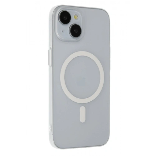 Durukar®  iPhone 15 Plus Tuna PC Slim Magsafe Kapak - Şeffaf