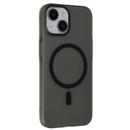 Durukar®  iPhone 15 Plus Tuna PC Slim Magsafe Kapak - Siyah