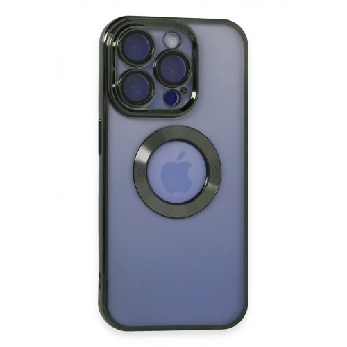 Durukar®  iPhone 15 Pro Kılıf Slot Silikon - Köknar Yeşili