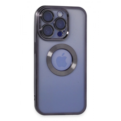 Durukar®  iPhone 15 Pro Kılıf Slot Silikon - Mor