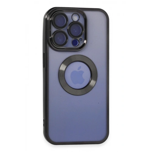 Durukar®  iPhone 15 Pro Kılıf Slot Silikon - Siyah