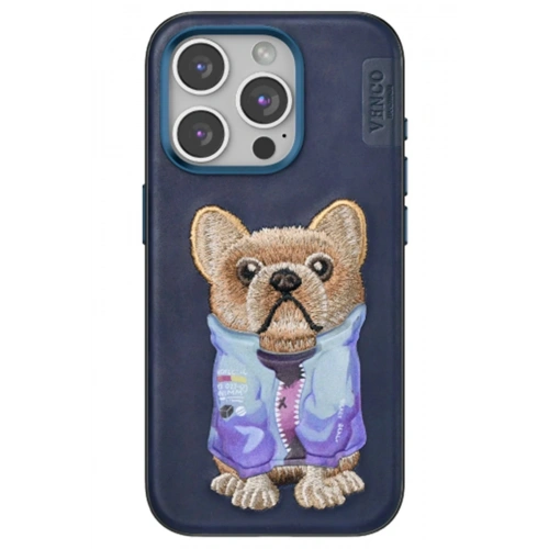 Durukar®  iPhone 15 Pro Max Cute Desenli Kapak - Lacivert