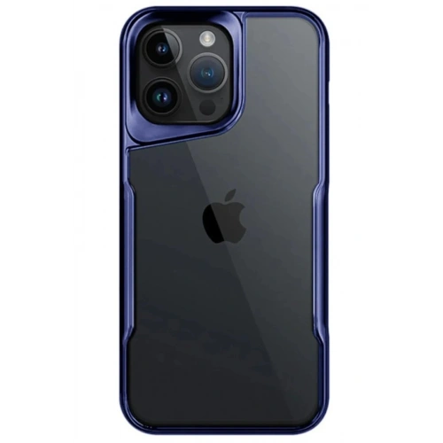Durukar®  iPhone 15 Pro Max Kılıf Boyi Silikon Kapak - Lacivert
