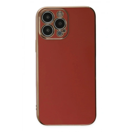 Durukar®  iPhone 15 Pro Max Kılıf Volet Silikon - Kırmızı