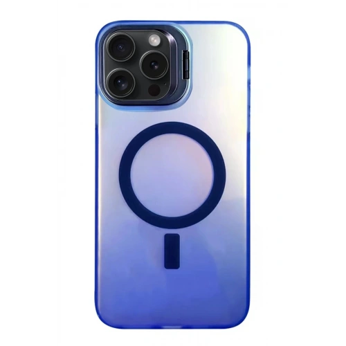 Durukar®  iPhone 15 Pro Max Primera Magsafe Standlı Kapak - Lacivert