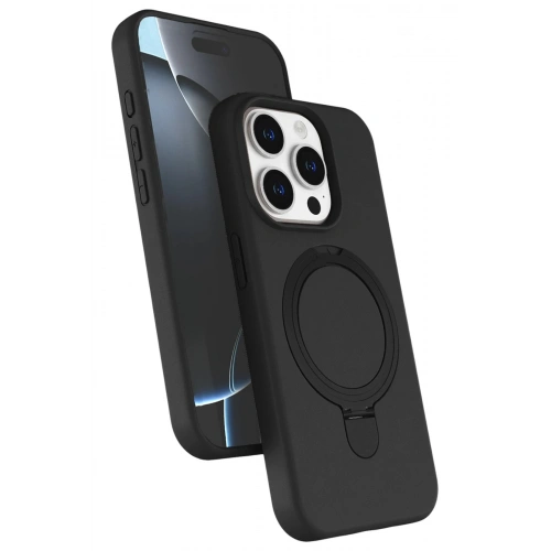 Durukar®   iPhone 15 Pro Max Regal Magsafe Standlı Kapak - Siyah
