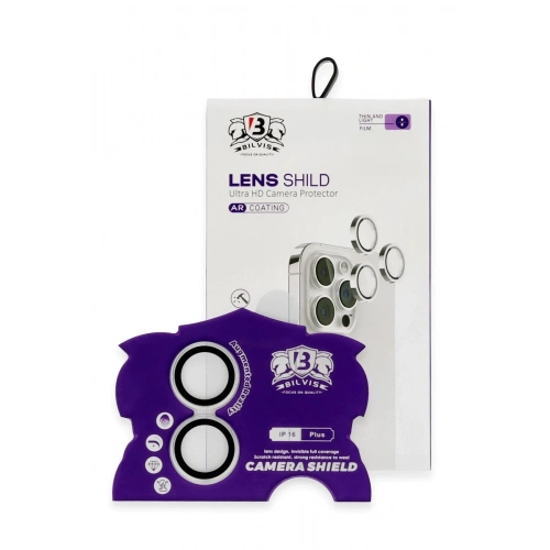 Durukar®  iPhone 16 Bilvis Titan Kamera Lens - Gümüş