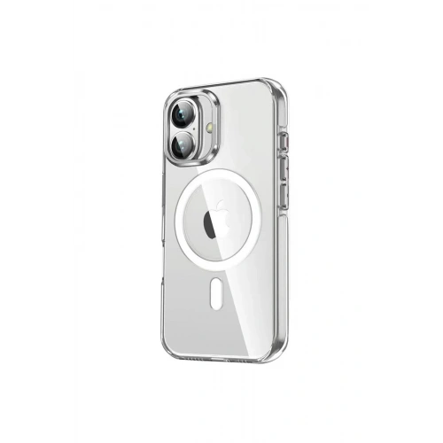 Durukar®  iPhone 16 Crystal Magsafe Kapak - Şeffaf