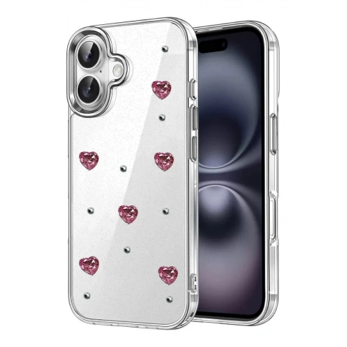 Durukar®   iPhone 16 Fiyonk Desenli Kapak - Desen 3