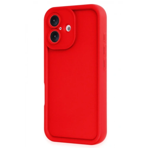 Durukar®  iPhone 16 Kılıf Viera Silikon - Kırmızı
