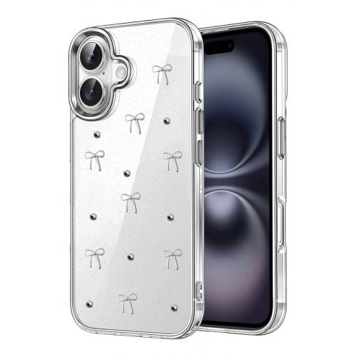 Durukar®   iPhone 16 Plus Fiyonk Desenli Kapak - Desen 5