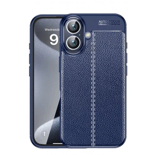 Durukar®  iPhone 16 Plus Kılıf Auto Focus Kapak - Lacivert