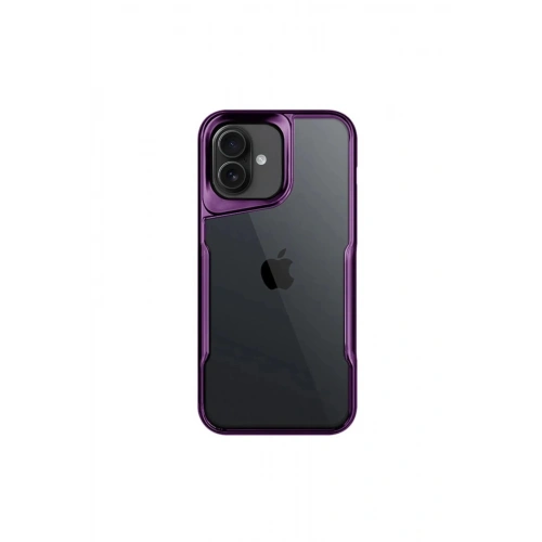Durukar®  iPhone 16 Plus Kılıf Boyi Silikon Kapak - Derin Mor