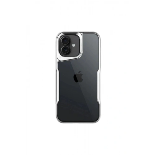 Durukar®  iPhone 16 Plus Kılıf Boyi Silikon Kapak - Gümüş