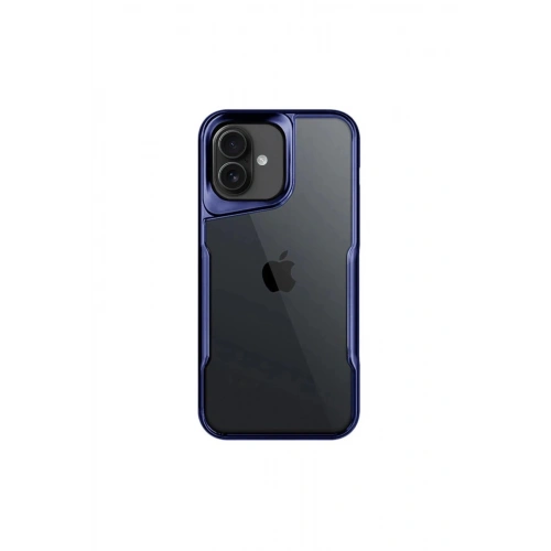 Durukar®  iPhone 16 Plus Kılıf Boyi Silikon Kapak - Lacivert